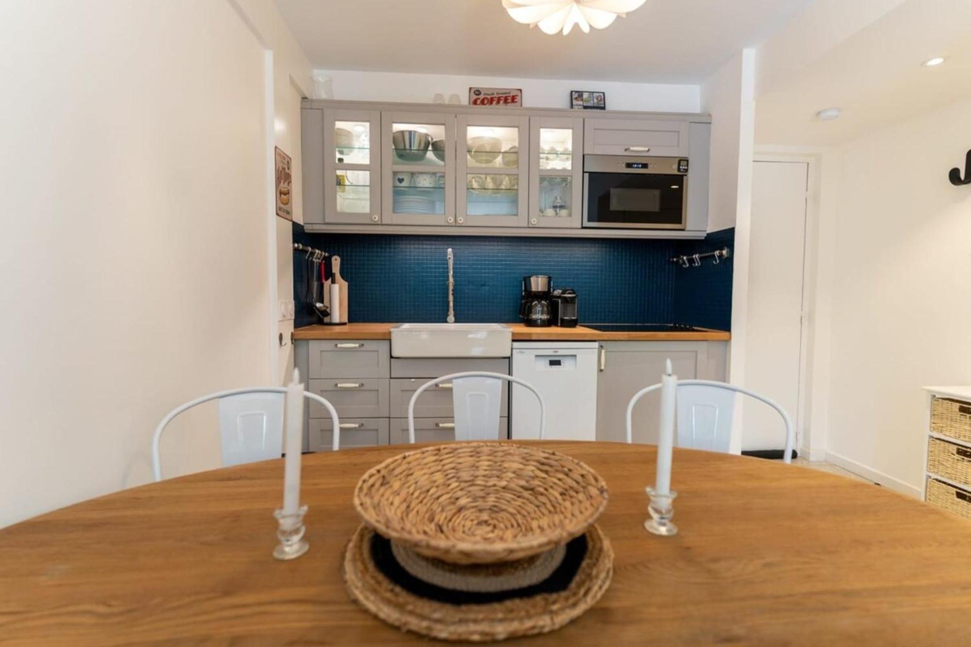 Beautiful Flat With Swimming Pool Tennis Court And Private Car Parking 109 勒图凯－巴黎普拉日 外观 照片